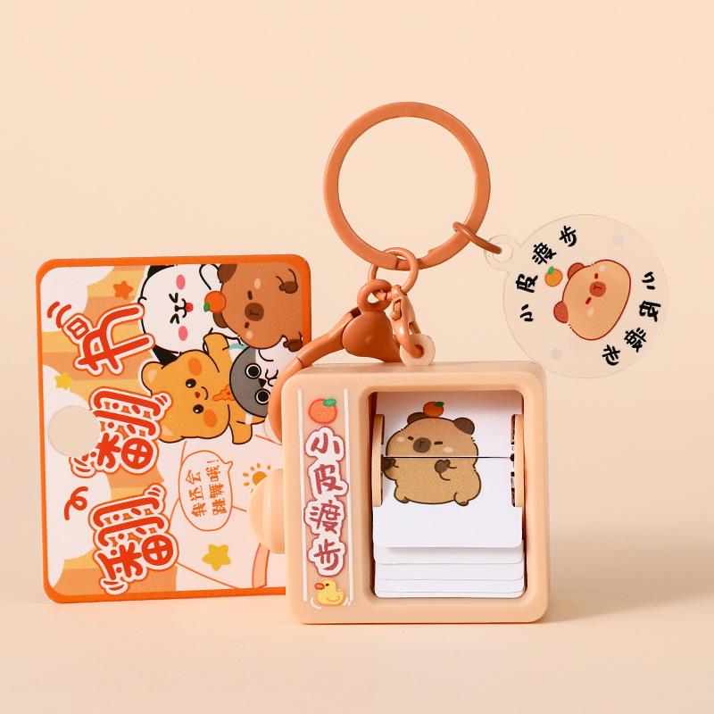 Graceful Genuine Creative Cartoon Butter Bear Doll Pendant Couple Keychain Couple Bag Pendant Small Gifts