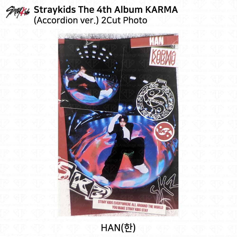 Stray Kids 4. Album Karma wersja Akordeon Oficjalna Fotokarta