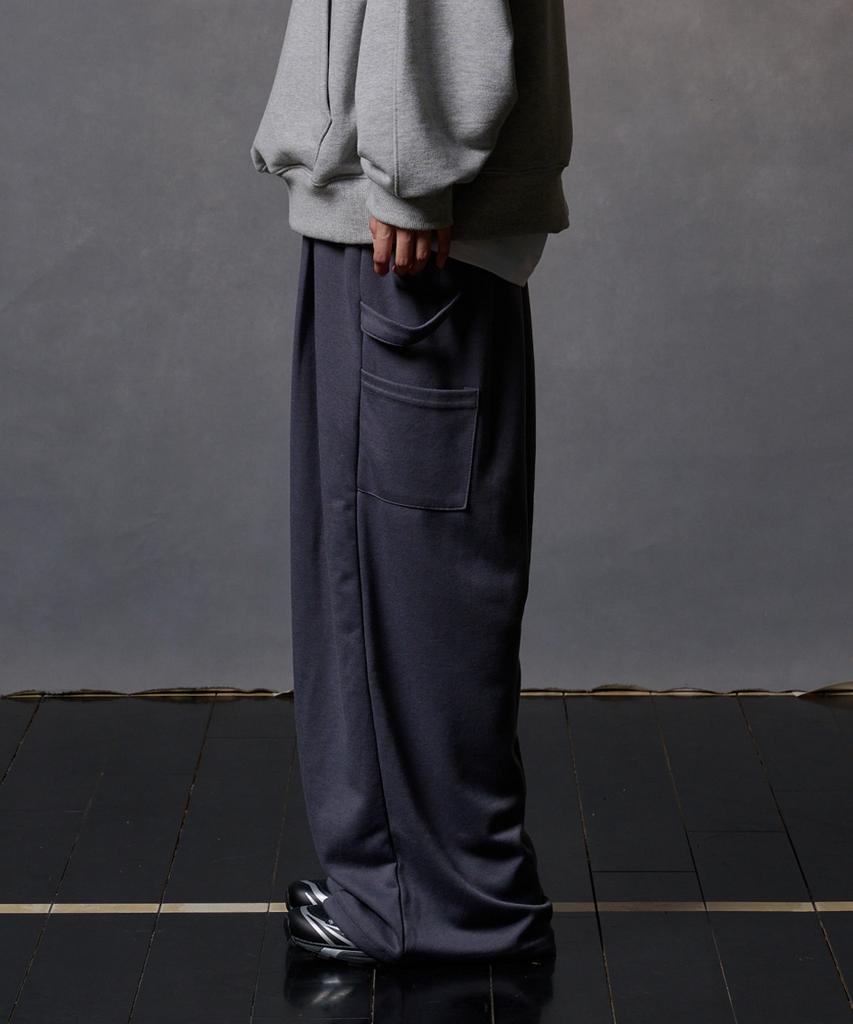 Peideomeonteu [Select Summer, All-Season, Or Brushed Fabric] Carpenter Wide Pants (D Type)