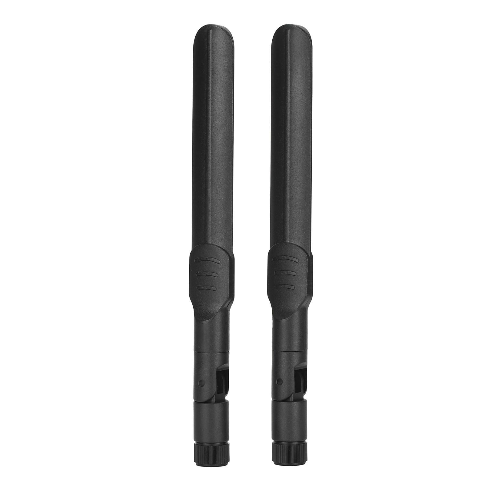 

2 Pcs WiFi Antenna 2.4GHz 5GHz 5.8GHz SMA Inner Pin Antenna for Wireless Router with SMA Interface