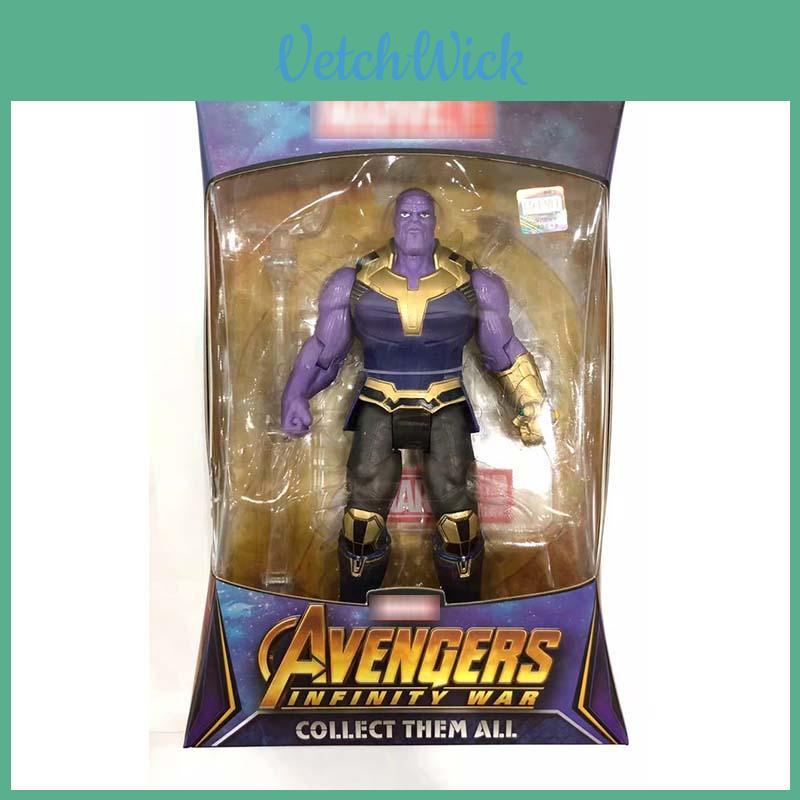 Luxusní akční figurky hrdiny Thanose z filmu Avengers 3: Infinity War s pohyblivými klouby