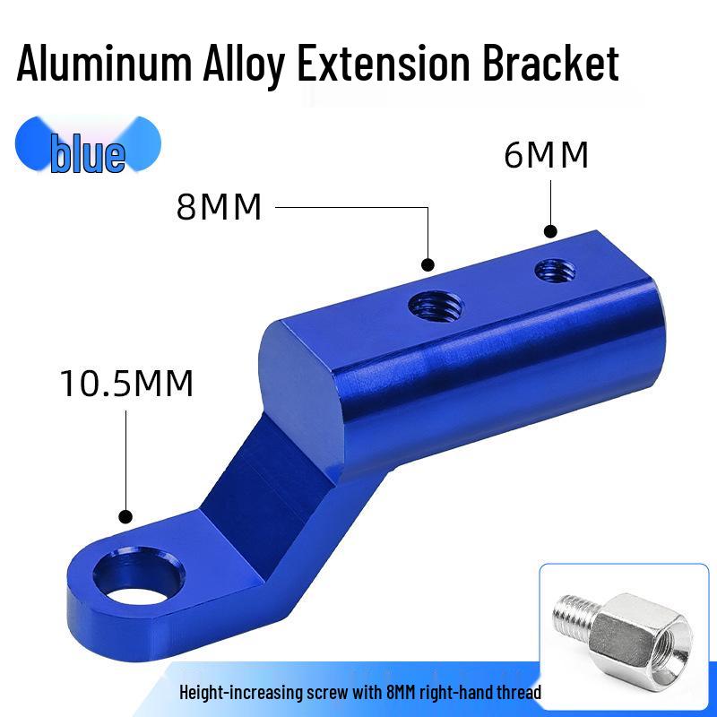 Reflektierende Lenkererweiterung für Motorrad-Rückspiegel & Scheinwerfer