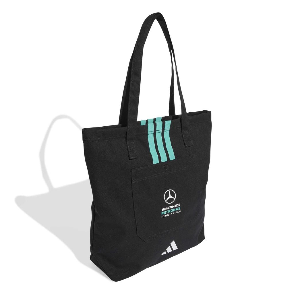 Adidas Mercedes AMG Petronas Formula 1 Team DNA Tote Shoulder Black Bag, Men's, VL525, (KF1779)