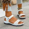 Fashion 2025 New Women Sandals Trend Open Toe Walking Shoes Ladies New Soft Wedge Women Shoes Lightweight Party Platform Sandals Female