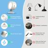 Wireless LED Wall Light/Lights: 3 Color Temperatures, 360° Rotatable,No-Drill & Rechargeable.Remote Control, Dimmable,Night Light for Bedroom
