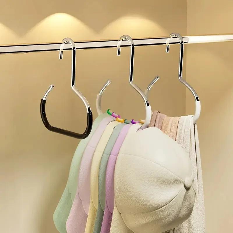 5 Pcs Baseball Cap Hat Rack Organizer Stainless Steel Hat Hanger Hanging Cap Holder Non-Slip Wall Mount Hook Organizer for Caps