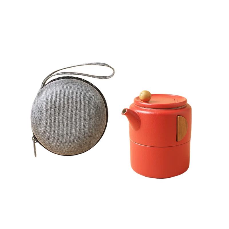 

Lubao Ningyue Ceramic Portable Tea Set