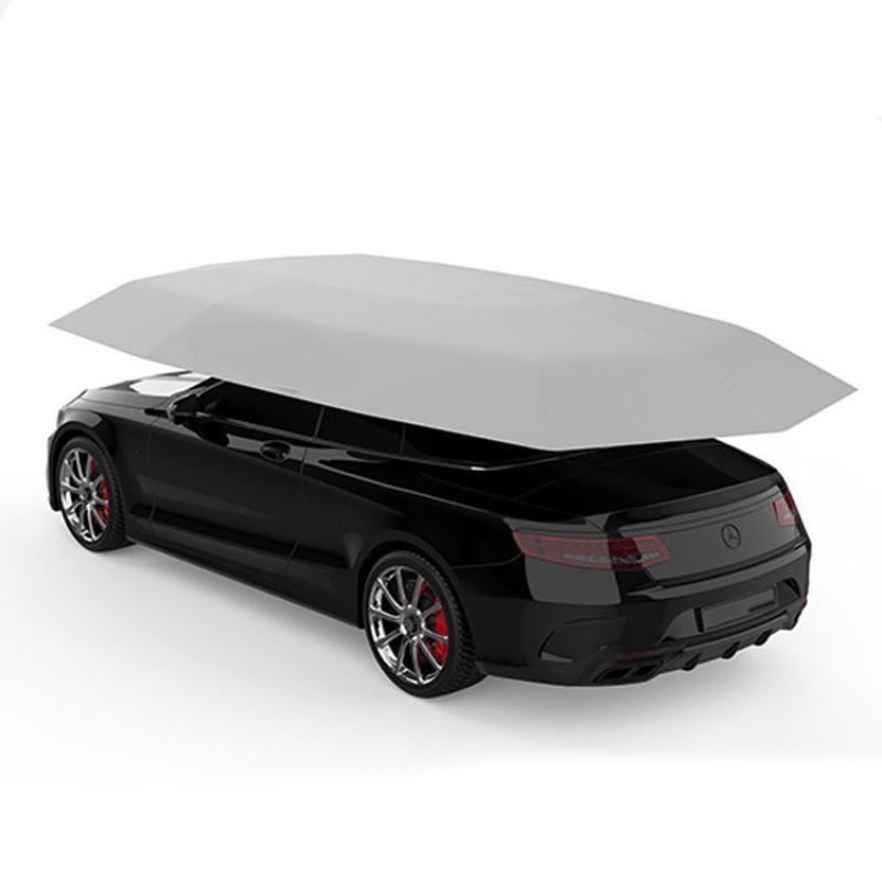 Automatic Car Sunshade: Smart Mobile Garage Canopy with Heat Insulation and Sun Protection - Universal Folding Carport Cover