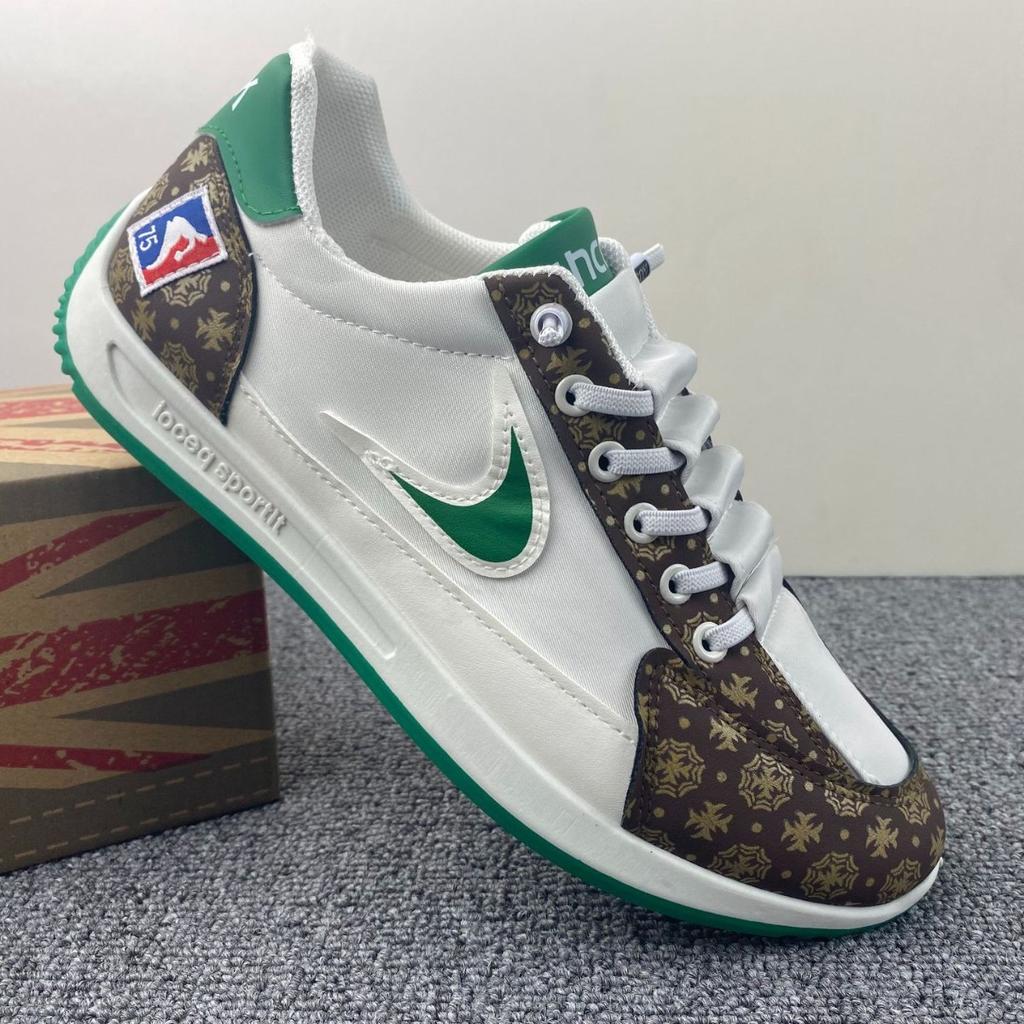 Zapatos de hombre moda zapatos de skate de alta gama de caña baja suela blanda transpirables y cómodos versátiles deportivos y de ocio zapatos Forrest Gump