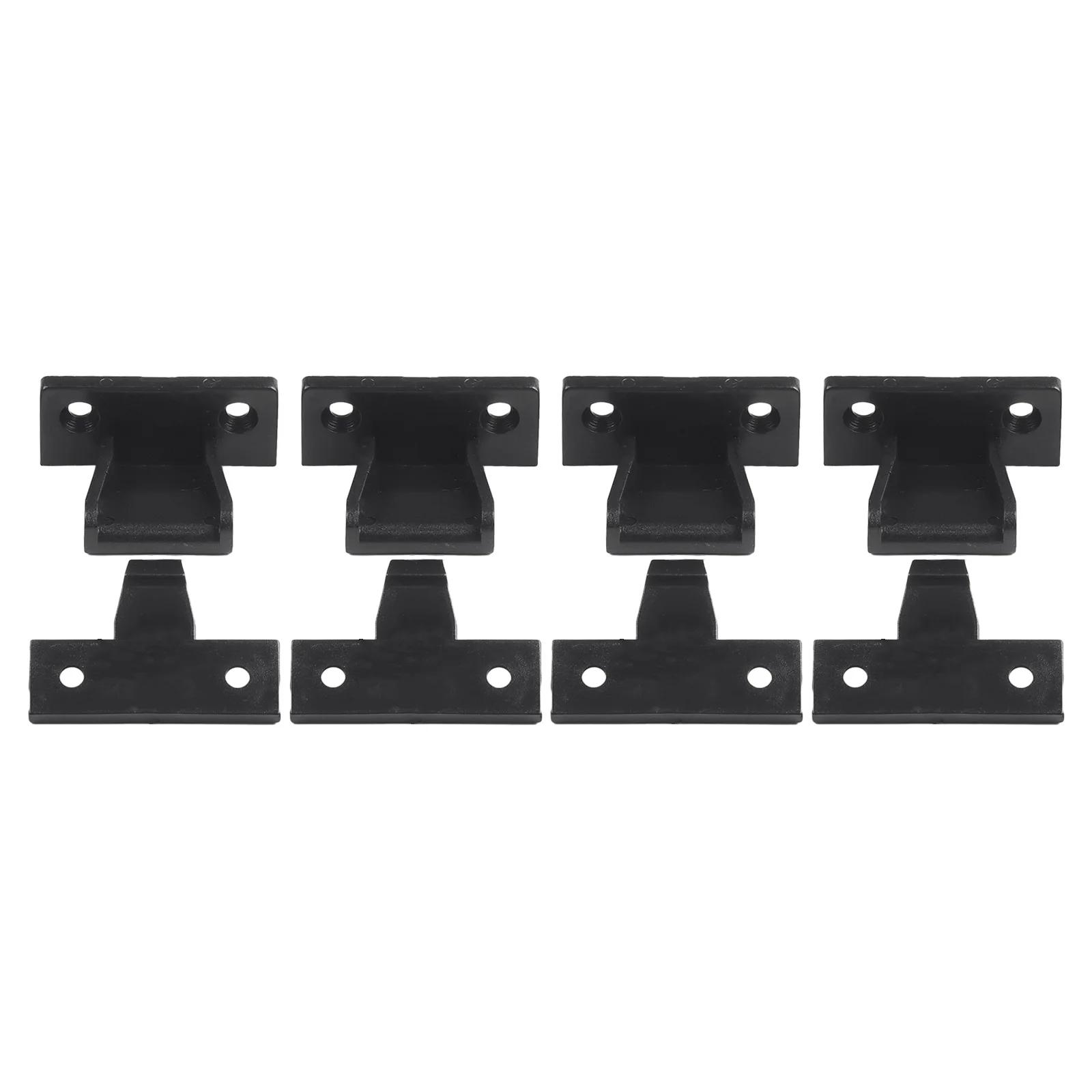 

Пряжка Кронштейн Части Домашнего Инструмента Кухонные Принадлежности Шкафы Обустройство Дома Фурнитура Высокое Качество 4 Шт. Пластик ABS