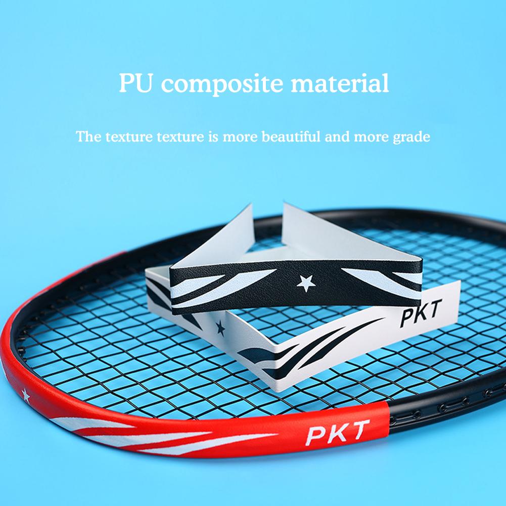 Wear Resistant Badminton Accessories Racket Head Protector Self Adhesive Tape Racquet Guard Racquets Durable Protective Sticker