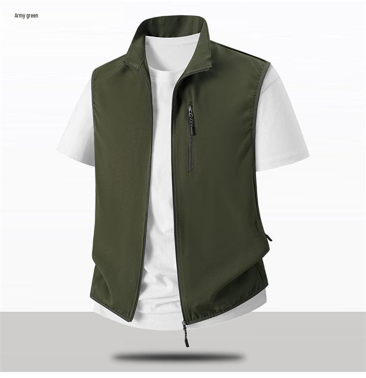 Gilet Impermeabile Traspirante Leggero Multi-Tasche - Collezione Primavera/Estate 2026