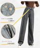 Dep Club Straight Wide Denim Perfect for and and Winter Women's Jeans, High-Waisted, Leg-Lengthening Pants, Commuting, School, Travel, Dates, Spring,
