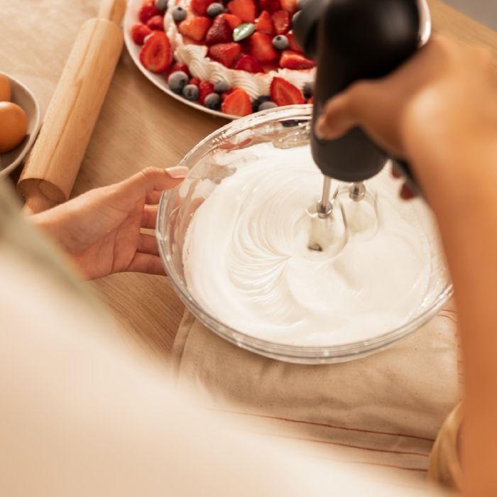 Mixeur à main - Cecotec - PowerTwist Battery - 50W - USB rechargeable - 5 vitesses - LED