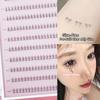 10 Rows Of Large Capacity Glue-Free False Eyelashes Single Cluster 10-12Mm C-Curled Natural Self-Adhesive False Eyelashes