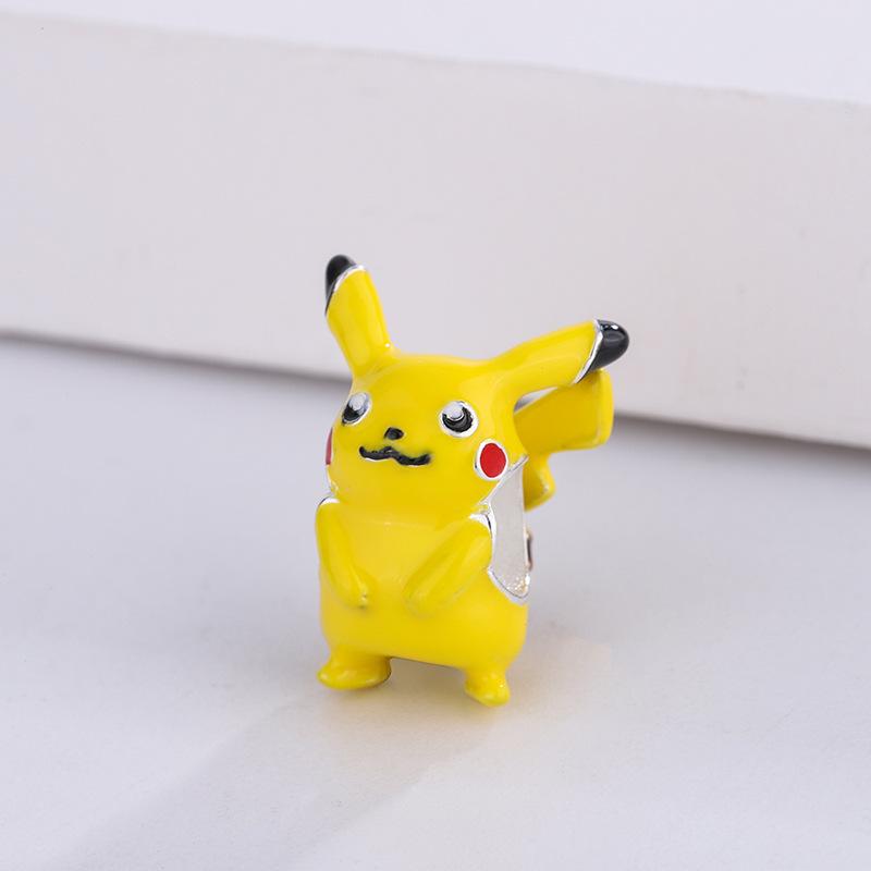 Copper Plated Cz Herocross Cartoon Rabbit Charm Family Mother Beads Stopper Fit Original European Bracelet Jewelry