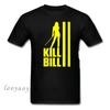 Movie Kill Bill Pulp Fiction Django Tshirt Quentin Tarantino Film Graphic Tshirt Mens Casual Loose Tops Men Overd T-shirt#Color(1)