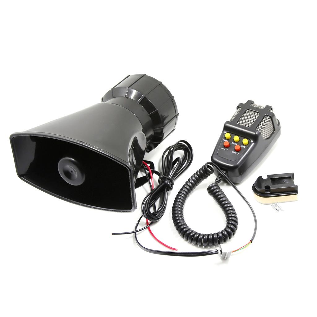 Car Megaphone 5   Alarm Horn 12V 110DB Speaker   Alarm Ambulance Blaring   Siren for Trucks Boats