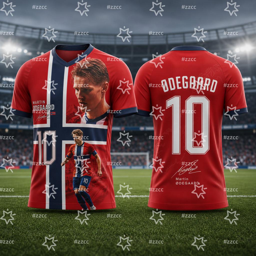 Norwegisches Haaland Fußballtrikot Fußball-Trainingsset Sommer Sport Herren-T-Shirt Kinderkleidung T-Shirt Damen Radtrikot