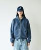 Fluke Essential Pigment Crop Zip-Up Hoodie Navy Fzt1038-Z
