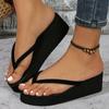 Fashion Sexy Women Sandals Metal Chain Summer Gladiator Platform Clip Toe Ankle Strap Wedge Sandal Ladies Shoes Female Fashion Sandalias