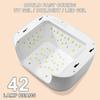 Uv Led Nail Lamp Kit For Gel Polishing, With 4 Timers, Suitable For Home And Salon Use