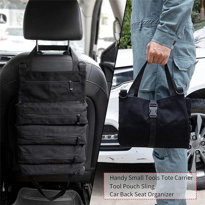 AEE4-Multi-Purpose Tool Bag Professional Multi Pocket Hardware Tools Pouch Roll UP Portable Small Tools Organizer Bag