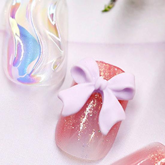 Delicate Nail Decoration Bowknot Apply Easily Nail Accessories All-matching
