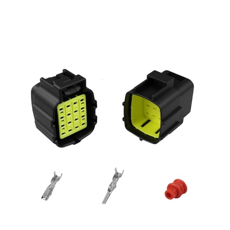 Plastic Waterproof Terminals Connector Electrical Plugs Connector Upgrades for Automotive & Outdoor Electrical Application