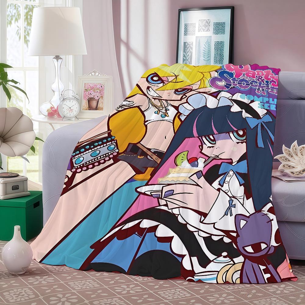 Cartoon P-Panty S-Stocking Blanket Warm And Soft Suitable For Bedroom Living Room Sofa Bed Office Travel Camping