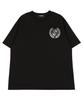 ASTRAL PROJECTION Shield Emblem Round Neck 40-Count Double-Weave Cotton Short Sleeve T-Shirt_Black