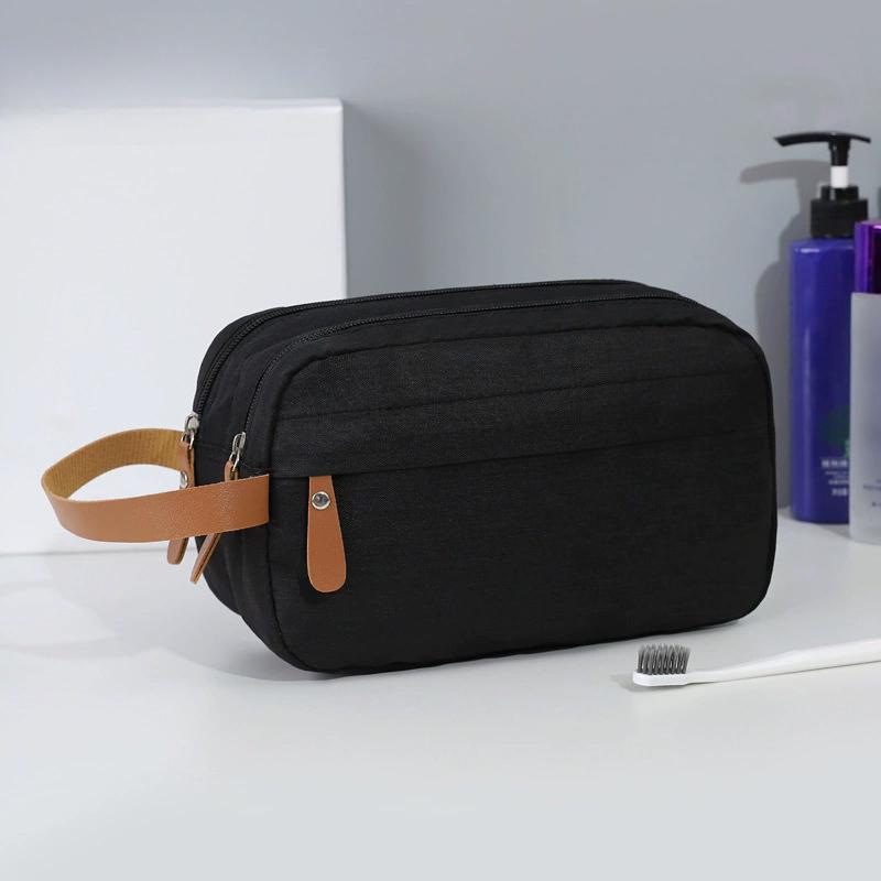 Men's Travel Toiletry Bag Large Capacity Travel Storage Bag Foldable Hanging Toiletries Storage Bag Oxford Cloth Waterproof Makeup Bag