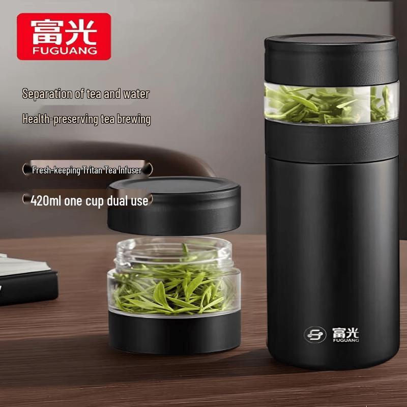 FUGUANG Vacuum Insulated Tea Infuser Bottle