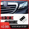 For Bo J2 2026 Hot VOLKSWAGEN For Volkswagen VW GTI Logo Golf 4 5 6 7 8 Passat Jetta Polo Touareg GTD GLI Touran Badge Stickers Metal Car
