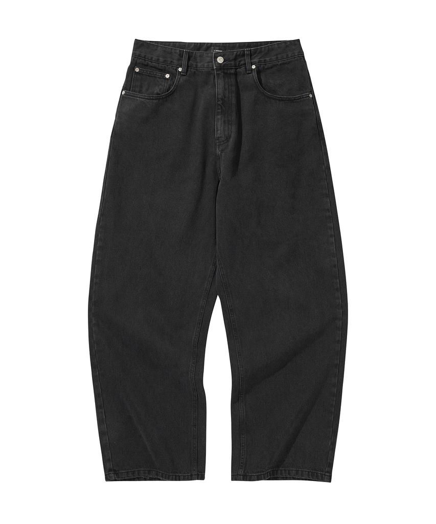 LIBERE Baggy Denim Pants / Black