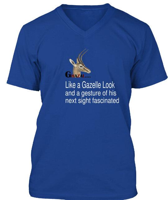 

Like a gazelle look and gesture of hi T-Shirt Made in the USA Size S to 5XL S