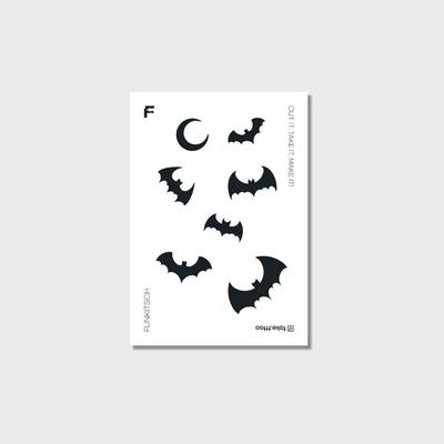Fledermaus Tattoo-Aufkleber