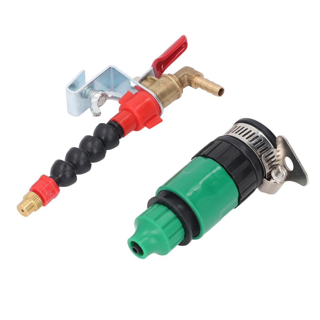 Staubentfernung Wassersprüher 10M Schlauch Universalverbinder Düse Kühlmittel Vernebelungssystem zum Schneiden