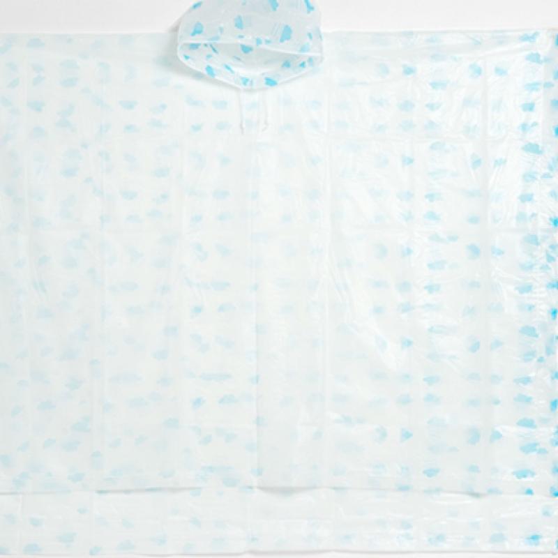Poncho Imperméable Jetable à Motifs Daiso
