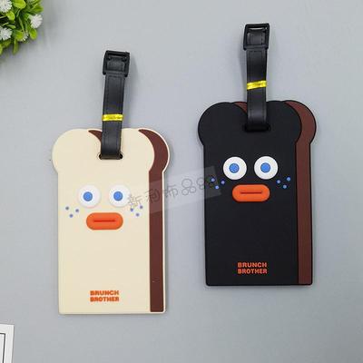 Etichetta identificativa per bagaglio Toast Coreano - Identificatore per valigia anti-smarrimento