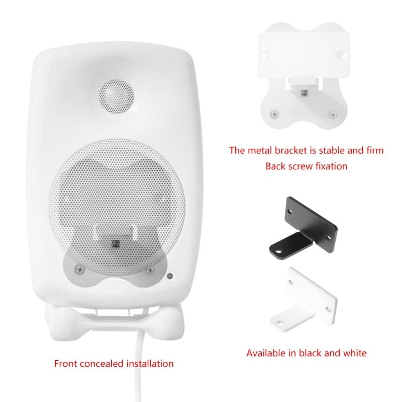 Wall-mounted Loudspeaker Box Hanger Space Saving Safety Speaker Rack Prevent Falling Speaker Box Storage Rack