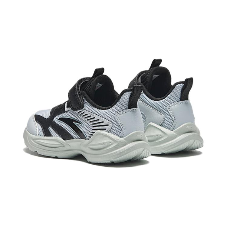 Anta Lightweight Versatile Comfortable Non-Slip Low-Top Kids Running Shoes Kids Sneakers Gray Black A12439952-3