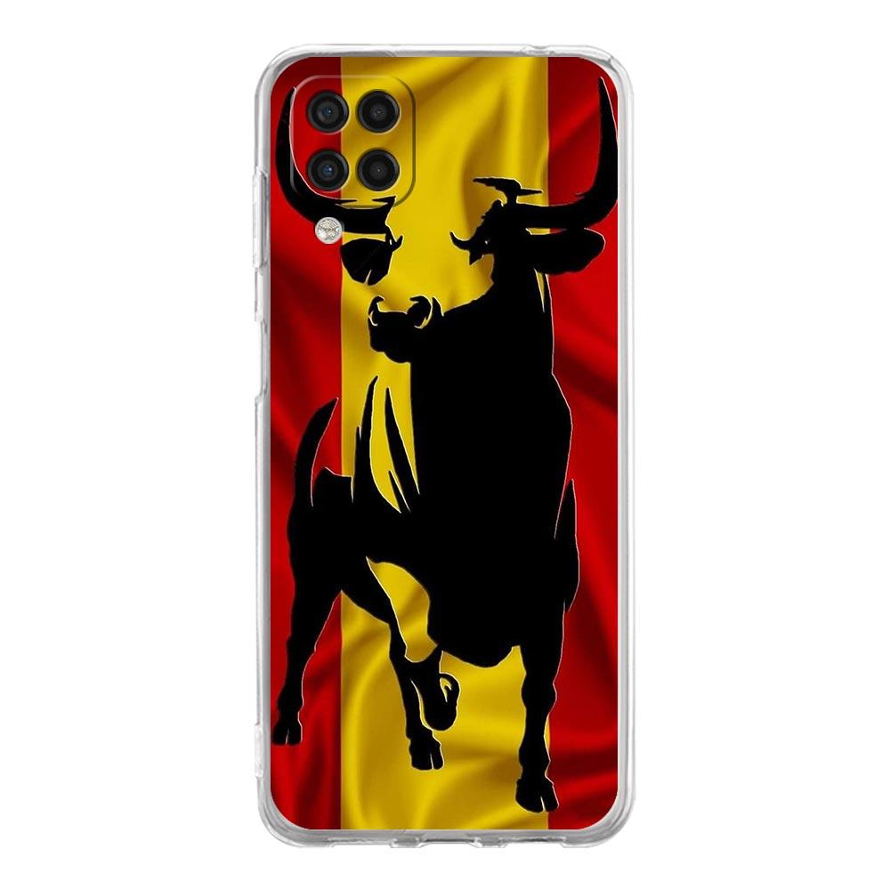Spain Bull Flag Phone Case For Samsung Galaxy A13 A33 A35 A55 A73 A53 A23 A51 A71 A21S A31 A41 A05s A03S A15 A25 A32 5G Cover