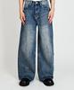 Dideobeulyueseui Natural Blue Wide Denim Pants