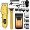 Professional Hair Clippers/Hair Trimmer/Beard Shaver for Men - Cordless Barber Clipper Hair Cutting Kit, Haircut Grooming Kit