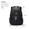 Schweizer Multifunktionale Taschen Strapazierfähiger 17 Zoll Laptop-Rucksack, 45L Reisetasche College-Schultasche USB-Ladeanschluss Wasserabweisend
