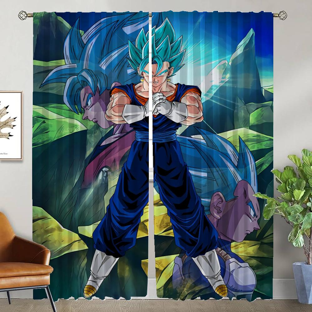 Zatemňovací závěsy pro Camera Dragon Závěs do obývacího pokoje Závěsy do interiéru domu 2 kusy Stínidla Halloweenská dekorace Dělící stěna