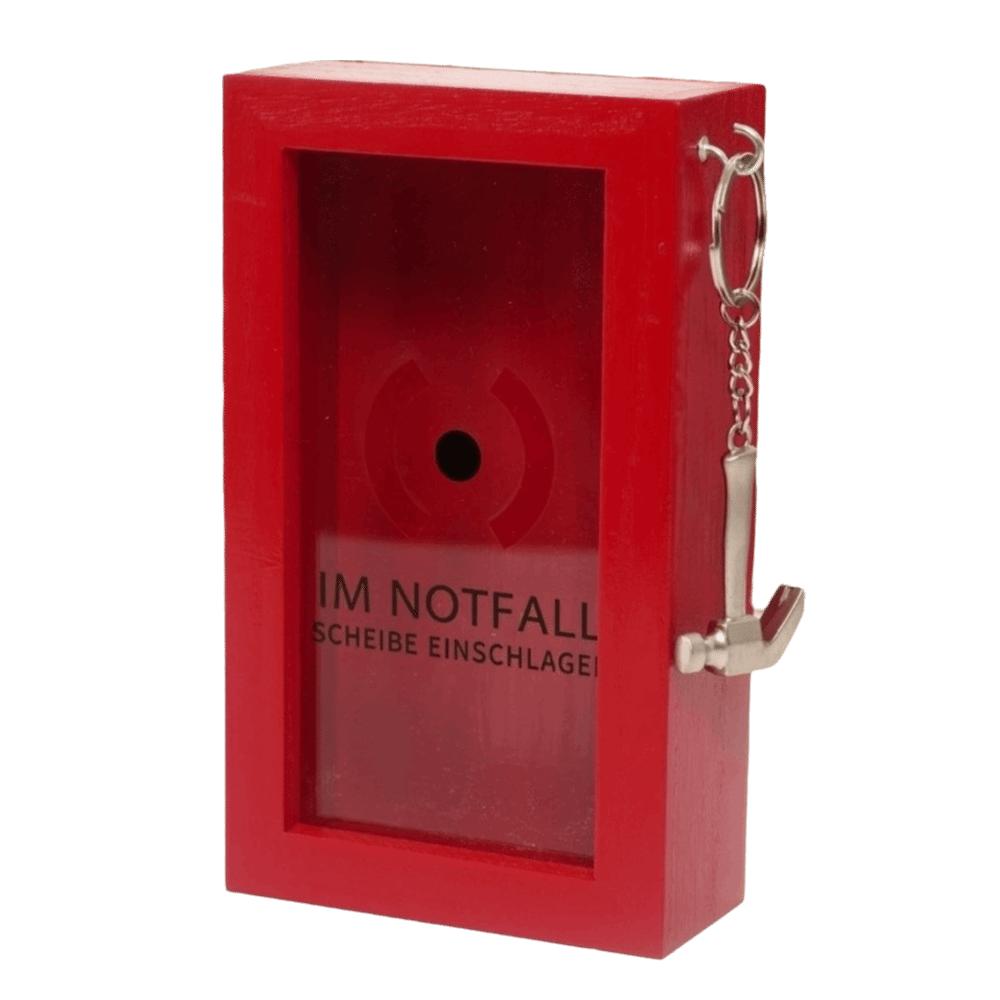 

Red Gift Packaging Case Wooden Material Gag Gift Organizer Prank Gift Boxes for Birthday Holiday A