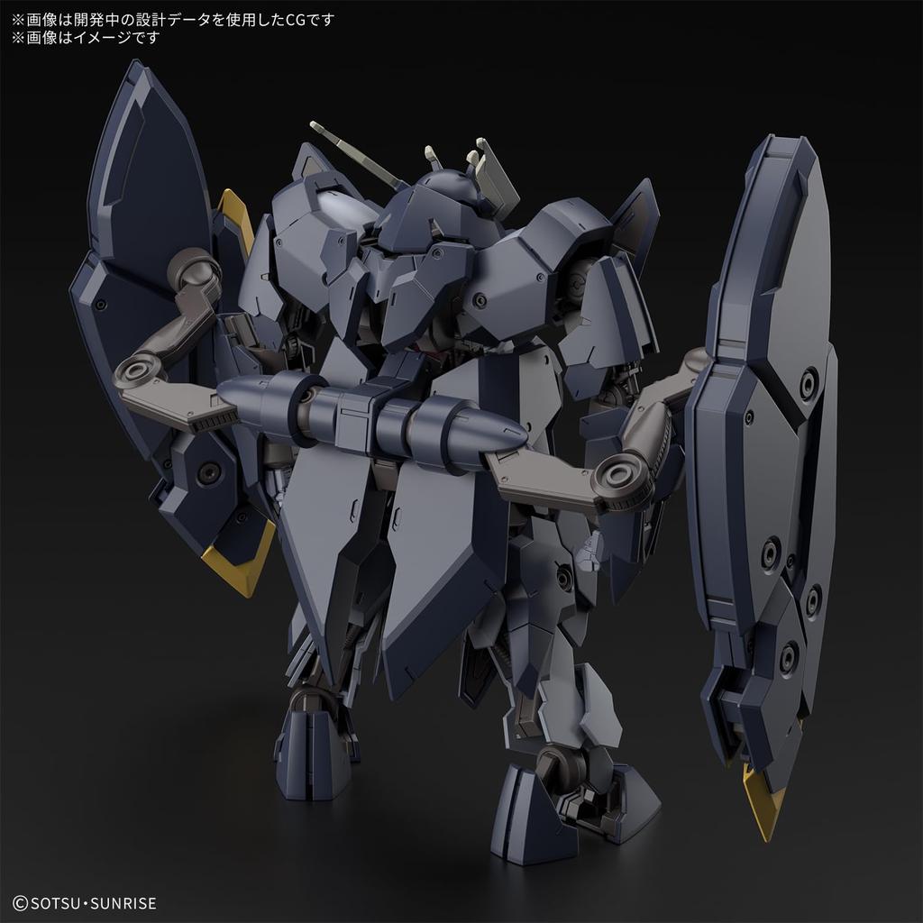 BANDAI SPIRITS HG Mobile Suit Orphans Gundam Zagan Scale Plastic Model Gundam Iron-Blooded 1/144 Pre-Colored