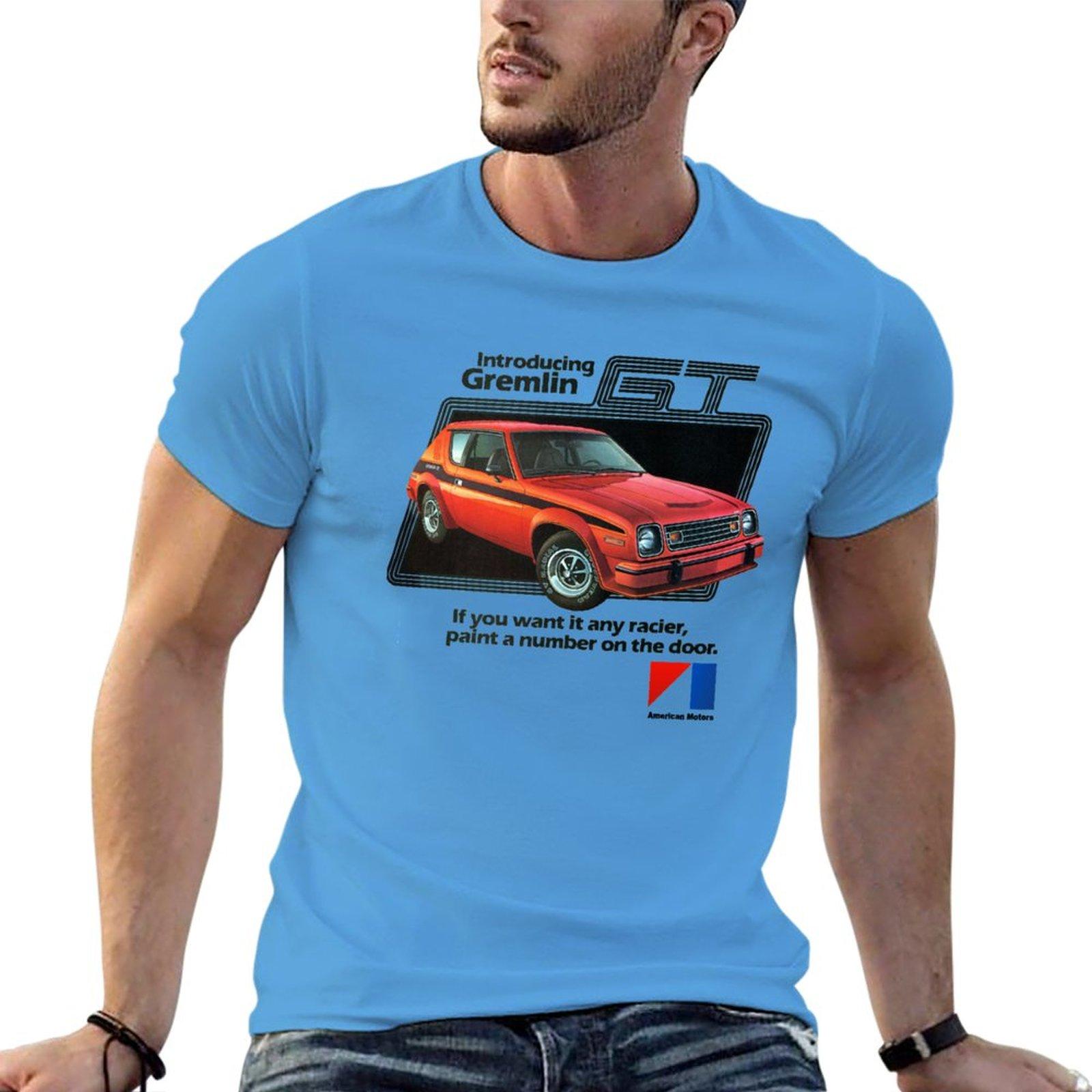 AMC GREMLIN GT TShirt graphic t shirts tops sports fan tshirts boys animal print shirt big and tall t shirts for men S